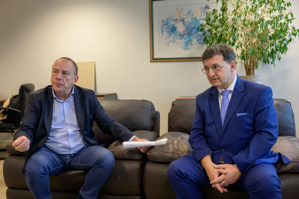 Patrick Emonts en Stan Politis
