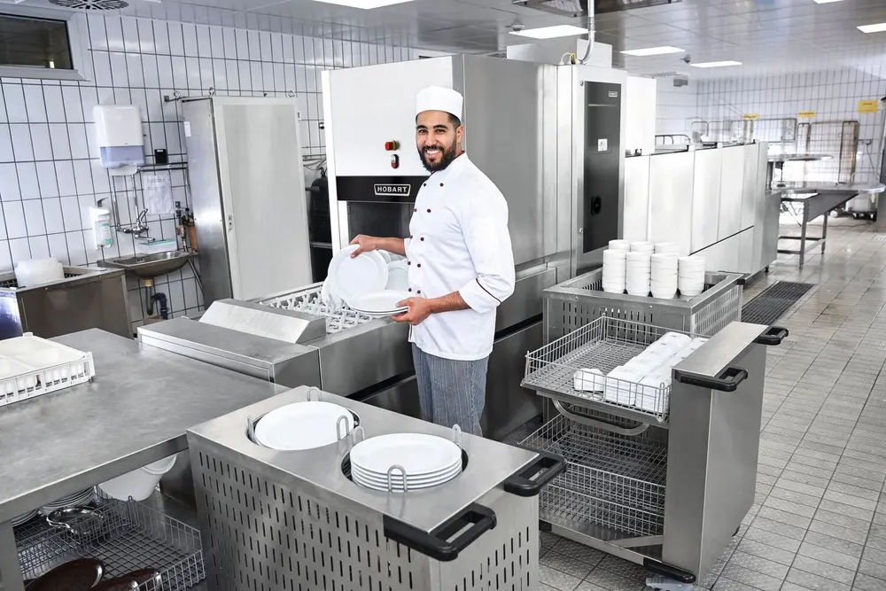 Hobart vaatwas voor streeploze vaat