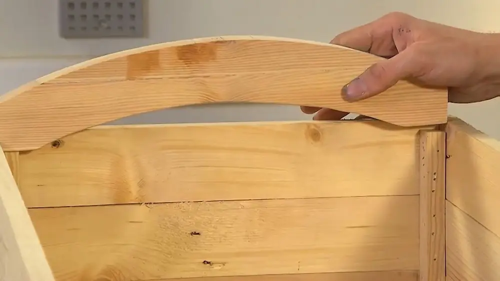 ribbe op de hoeklatten