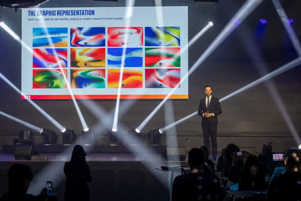 Nieuwe vlag ProWein regio's