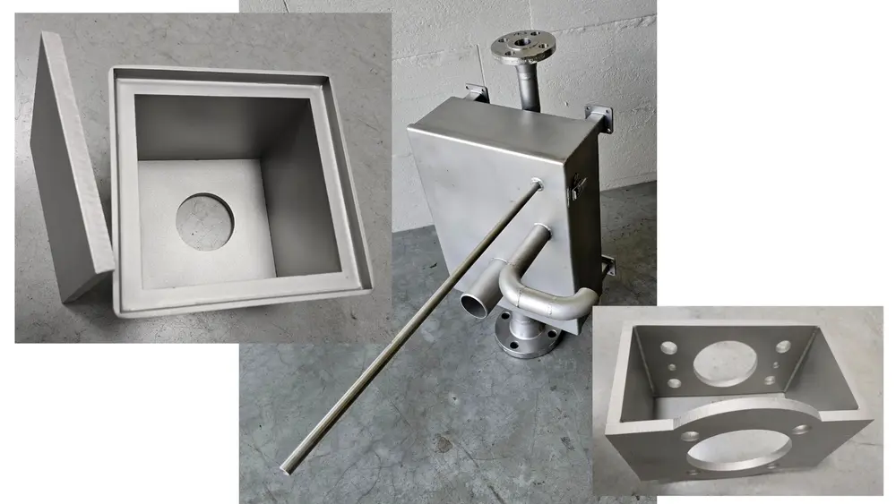 Chez B.L.C., la finition et l'assemblage complets peuvent également être réalisés en interne