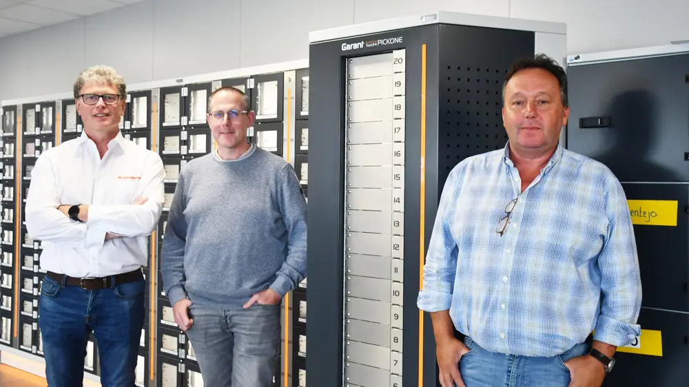 Van links naar rechts: Philippe Delmotte, Bart Bourgois en Danny Leenknegt