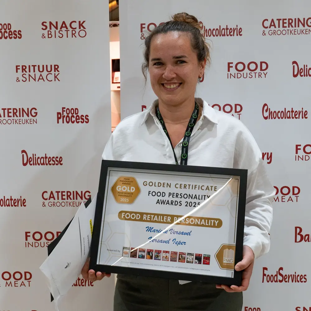 Marieke Versavel met award