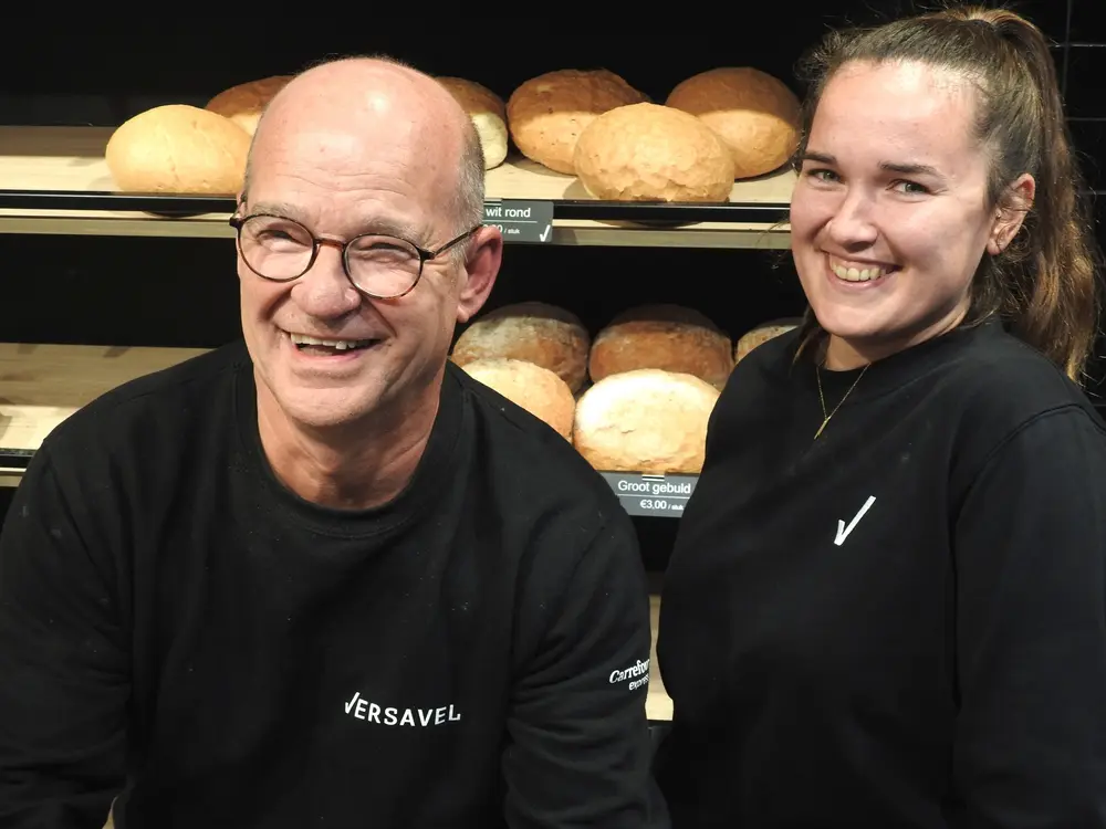 Marieke Versavel en vader