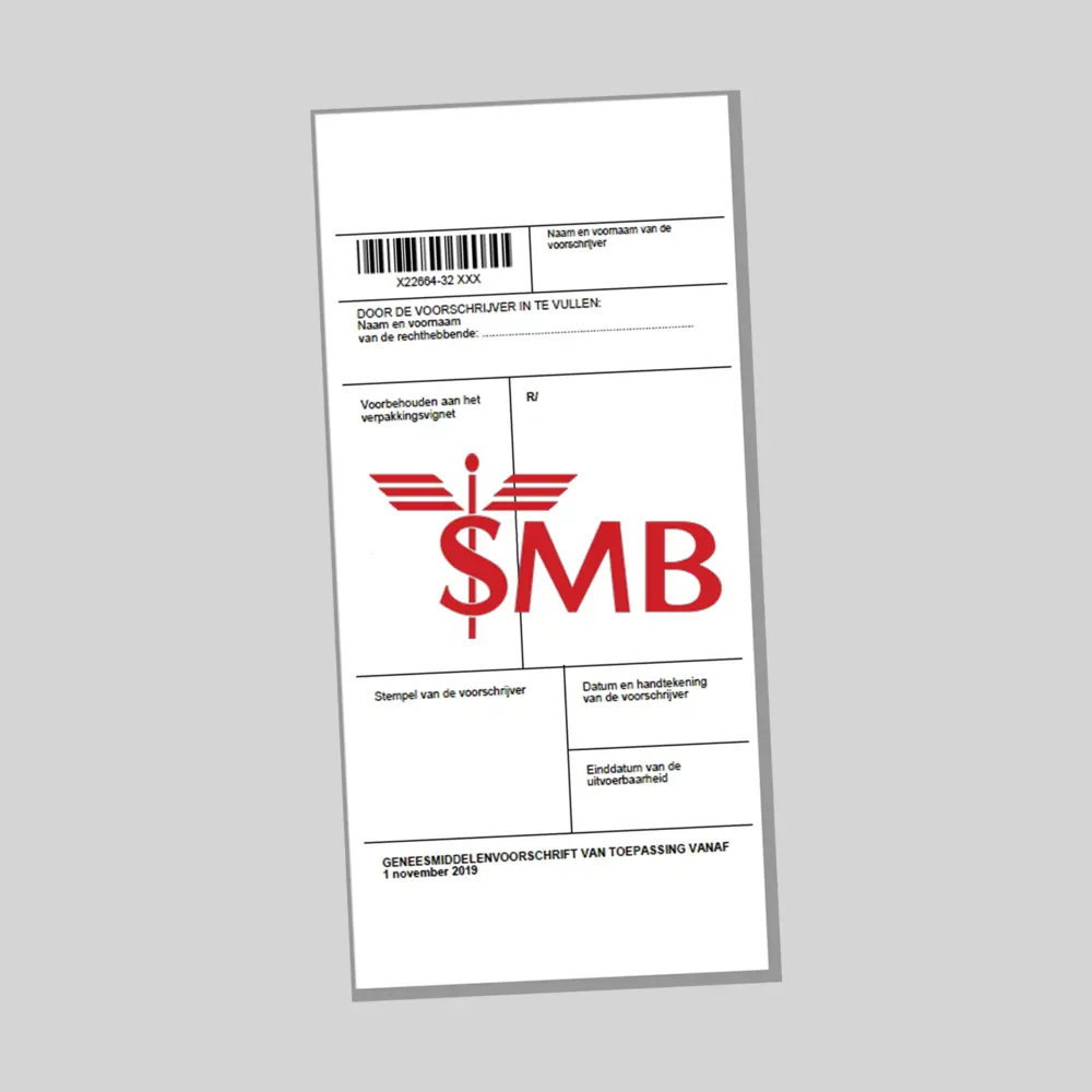 10 boekjes van 50 voorschriften (met publiciteit)