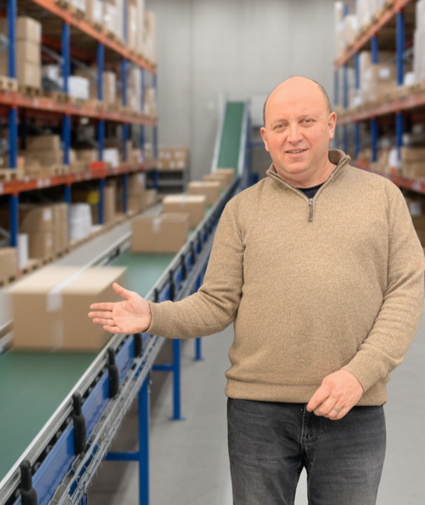 Sylvain Props van Quatre Couleurs Calipage uit Theux