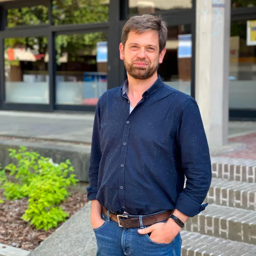 Le Pr Alexandre Heeren (UCLouvain).