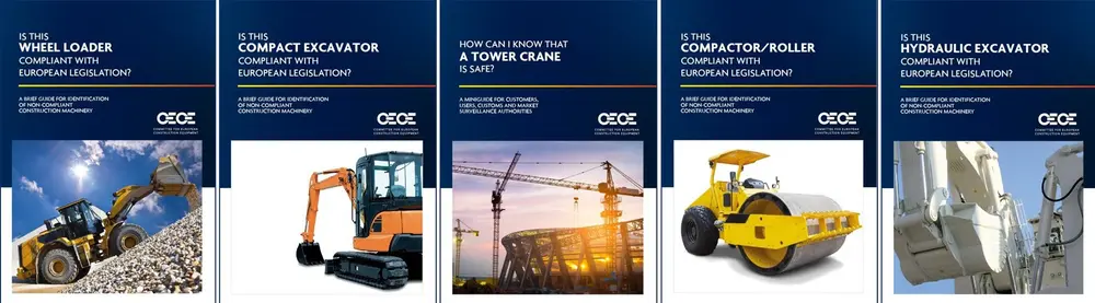 Brochures CECE bouwmachines