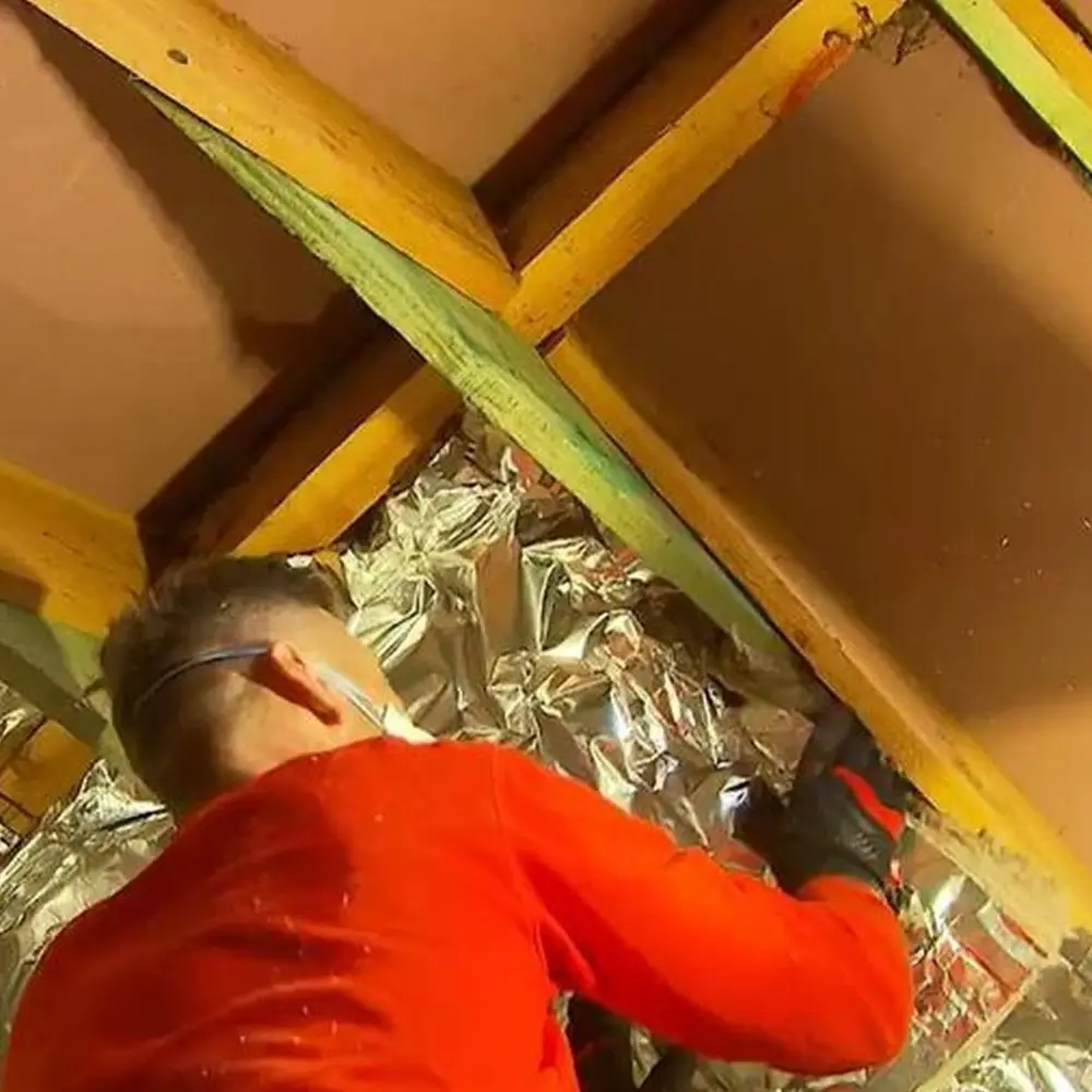 dak langs binnen isoleren