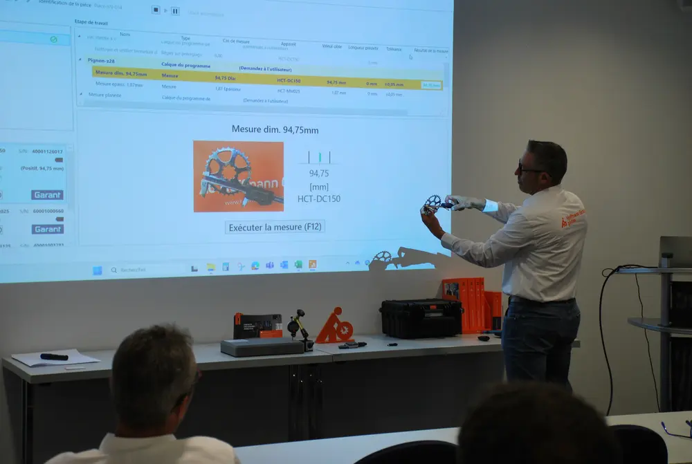 Démonstration d'un cas pratique d'outil connecté HCT