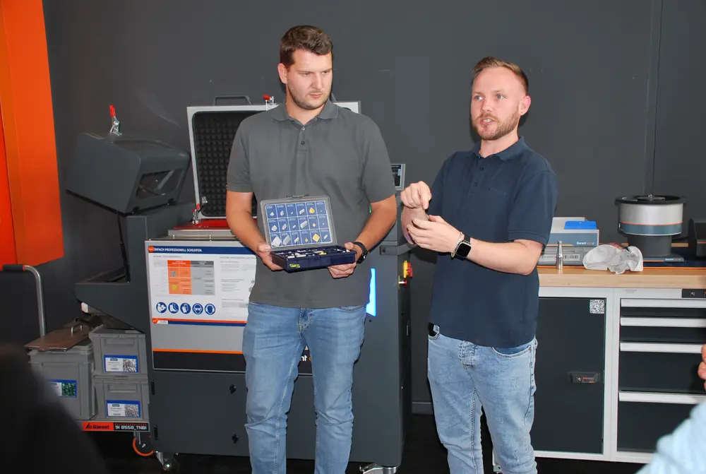 Explications techniques de l'utilisation de la tribofinition GMT 35