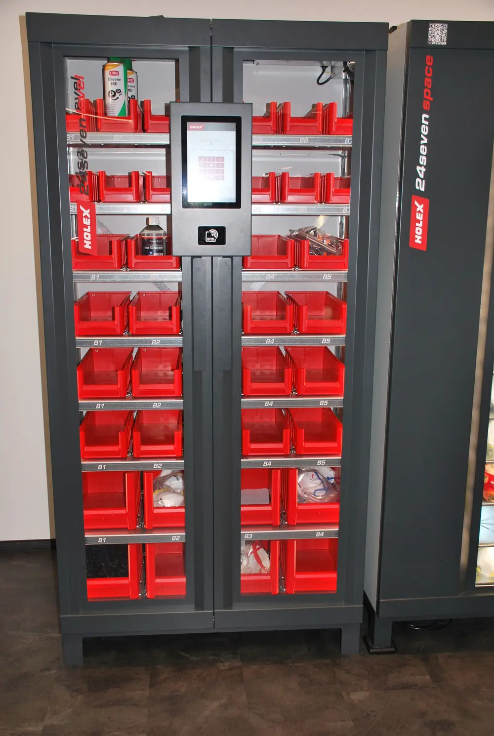 Le nouveau système de distribution automatique Holex 24Seven