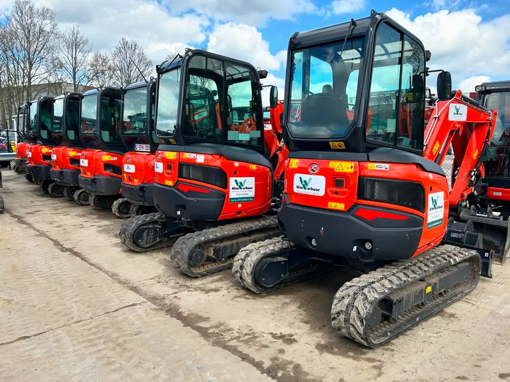 Verhuur graafmachines