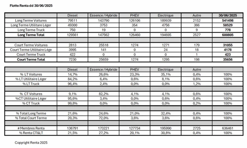 La moitié des voitures électriques en Belgique sont des véhicules en leasing ou de location