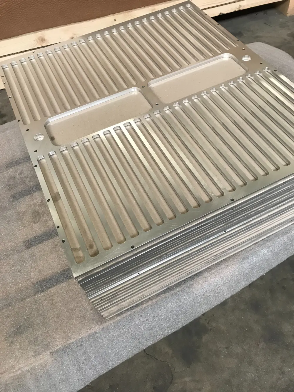 Het bedrijf kan ook groot en complex freeswerk aan, in diverse materialen