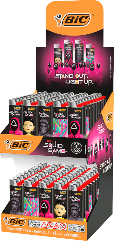 Limited Edition Squid Game van BIC