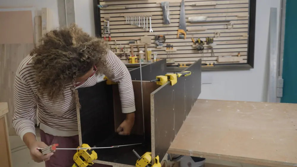 vastschroeven van geheel 1