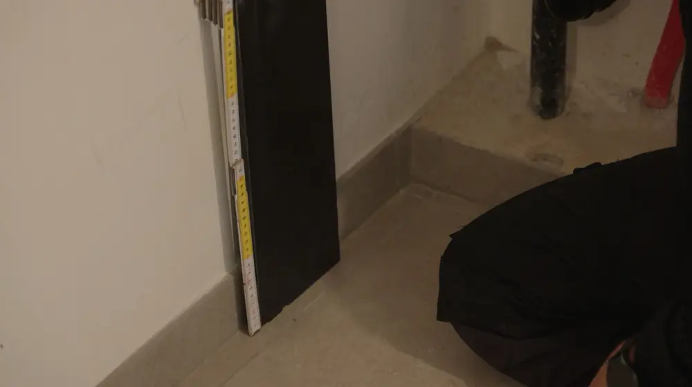 extra plank tegen muur 2