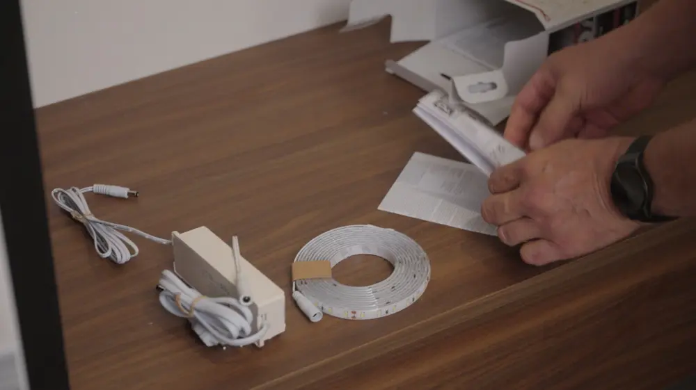 positie bepalen ledstrip