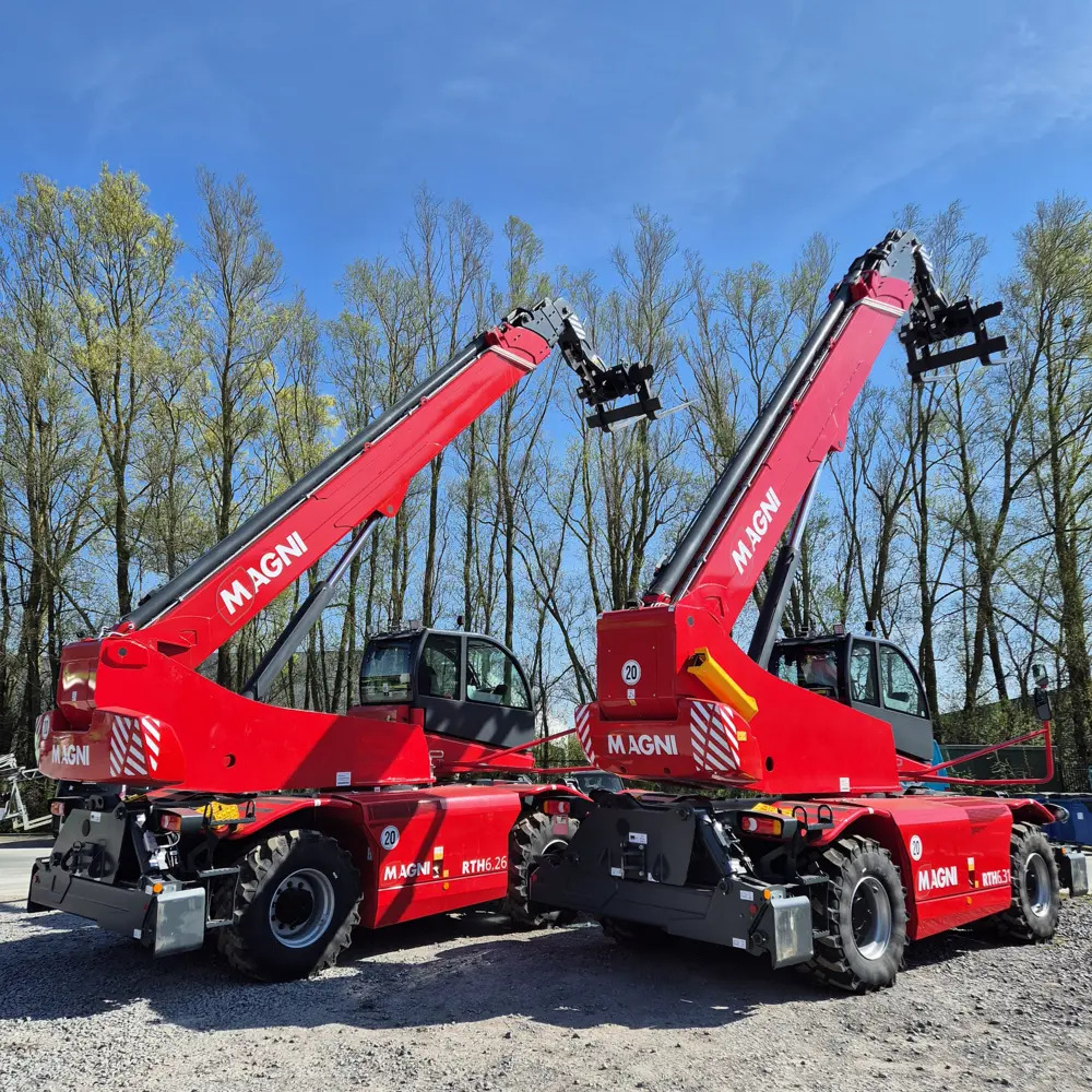 Nieuwe roterende verreiker