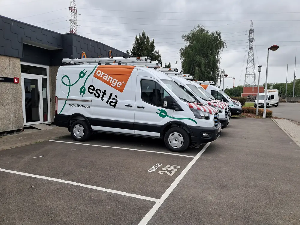 Flotte utilitaire BEV Frod Orange