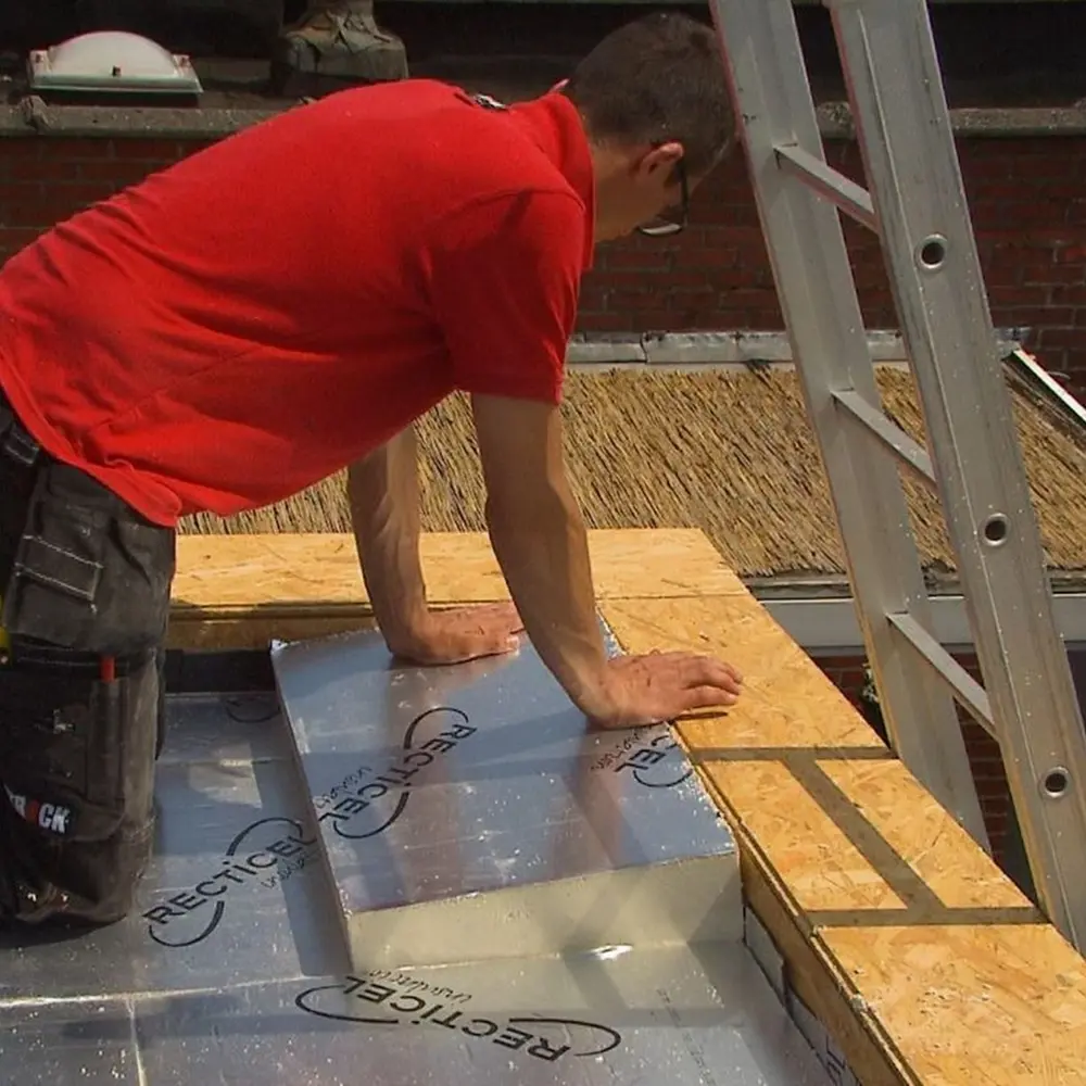 isoleren dakisolatie plaatsen