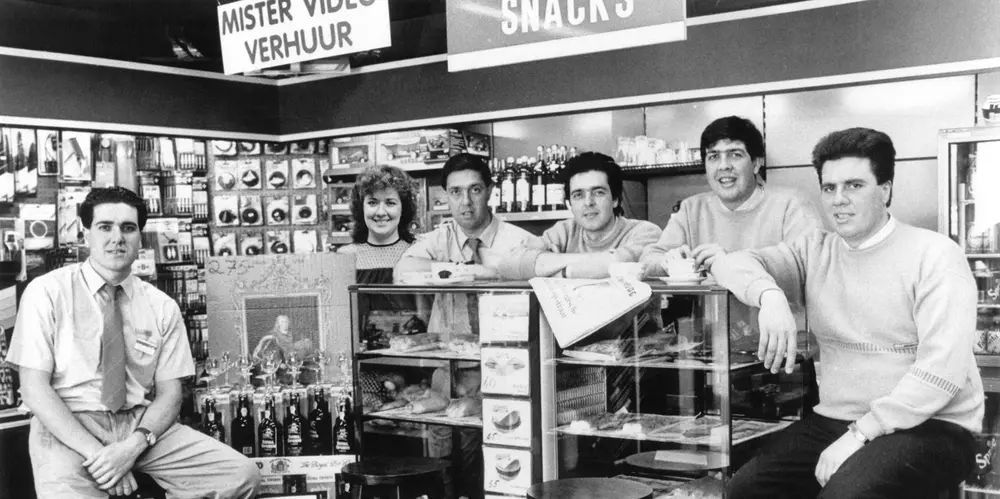 Familie Bruno in het begin