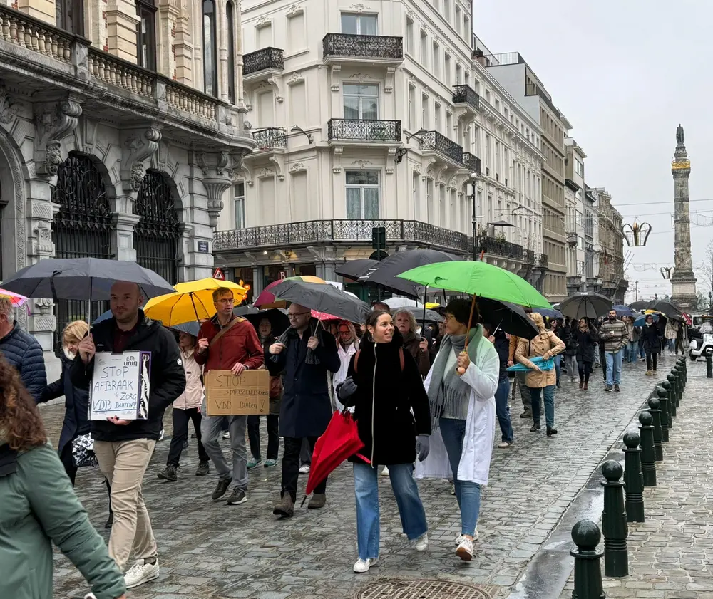 Mobilisation parapluie