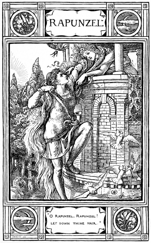 Walter Crane: Rapunzel