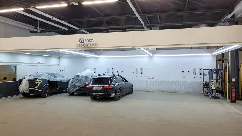 De carrosserie beschikt over de ruimte en infrastructuur om verder te groeien