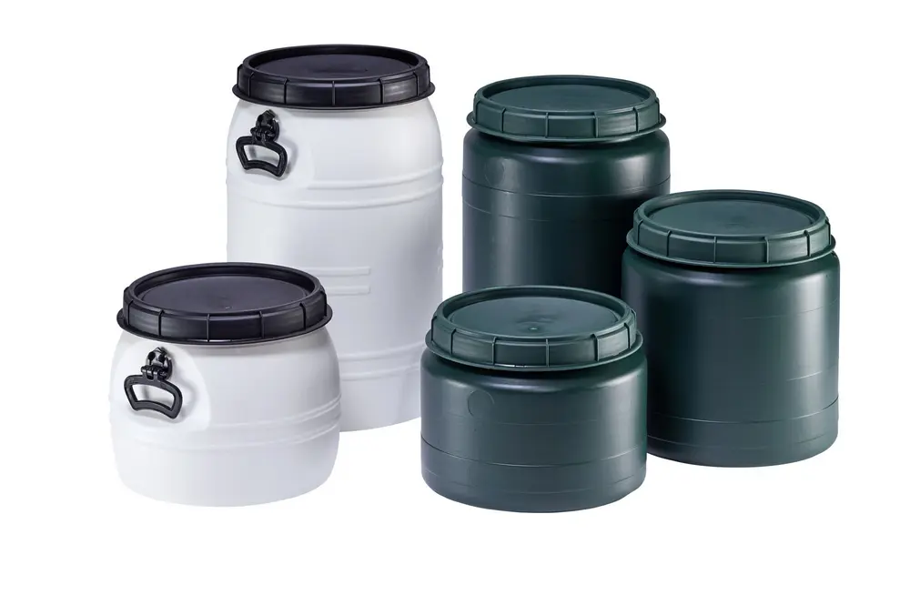 Hermetisch afsluitbare vaten