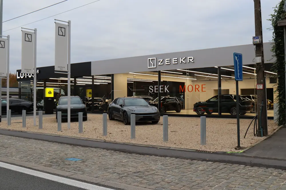Zeekr opent eerste Vlaamse dealership in Gent