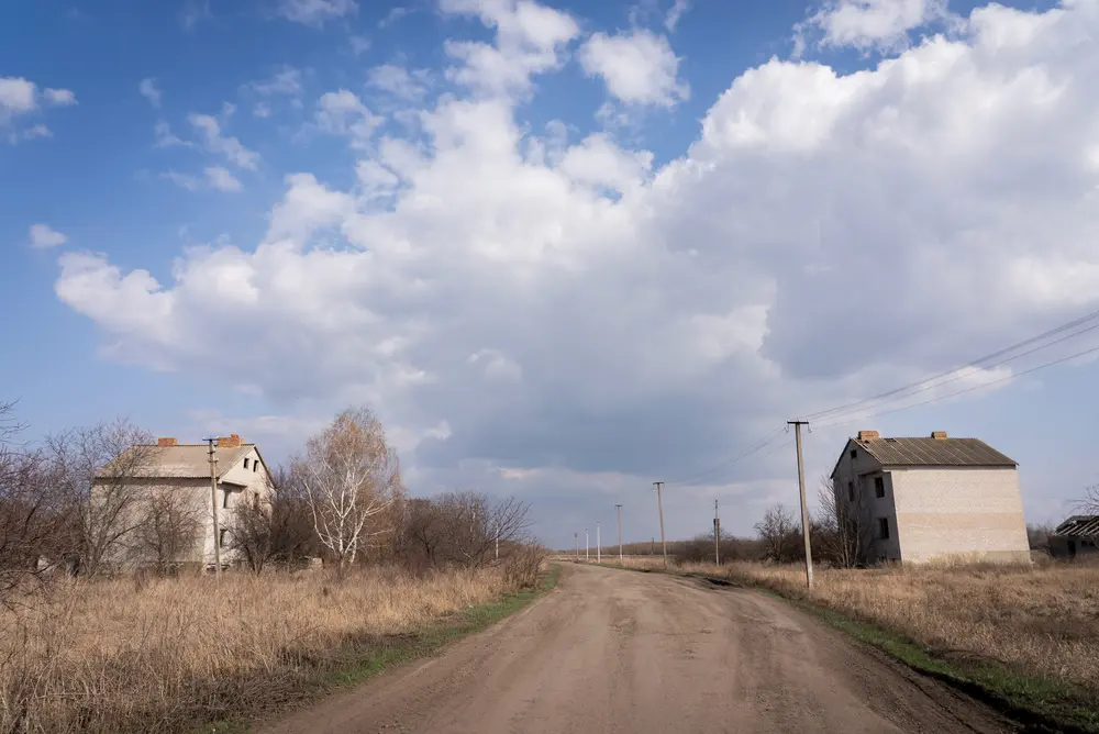 Kruchky, Kharkiv oblast, Ukraine, le 28 mars 2025. © Caroline Thirion.