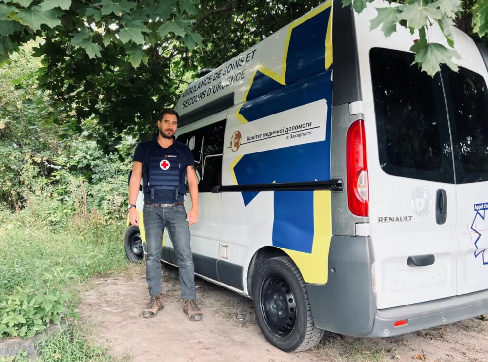 Paul Vazeux, co-fondateur de Dignitas Ukraine 3