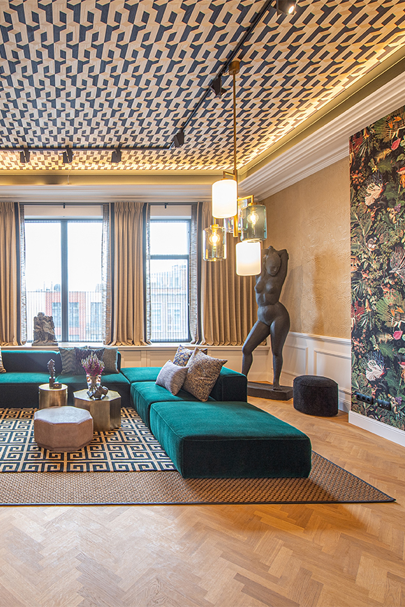 de vijfde muur plafon