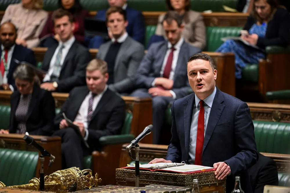 Wes Streeting, minister VK