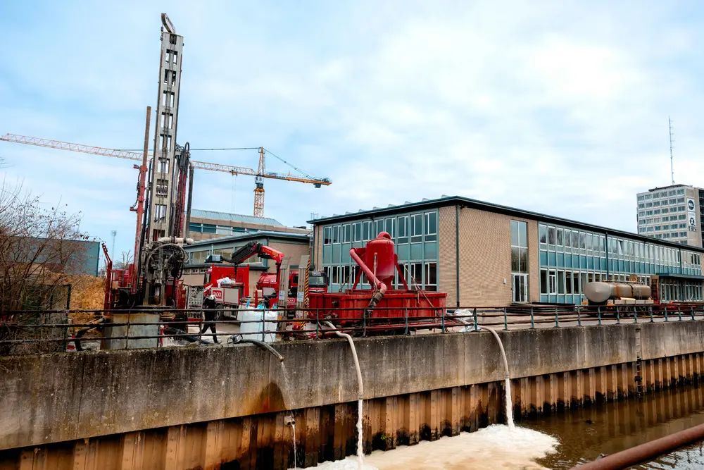 Geothermale boring Hogeschool PXL 