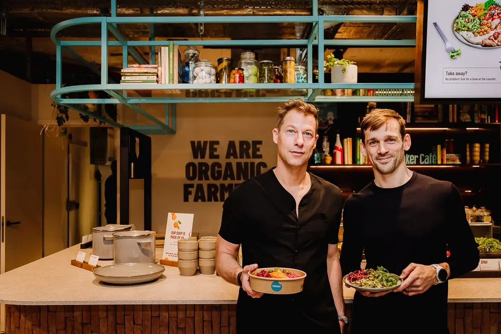 Lieven Vanlommel (Foodmaker) & Alexander Carlier (Kharis Capital)
