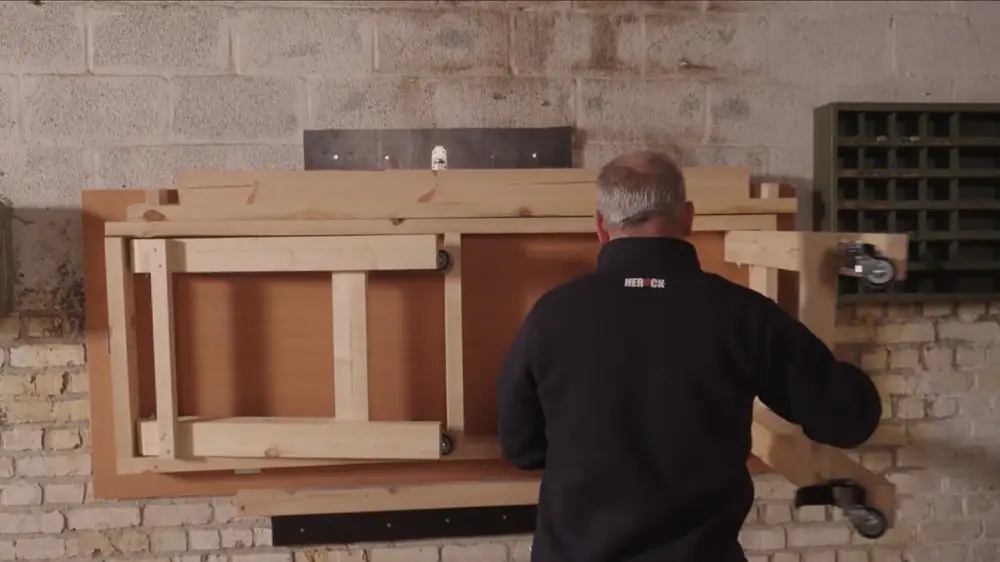 Opbouwbare tafel atelier