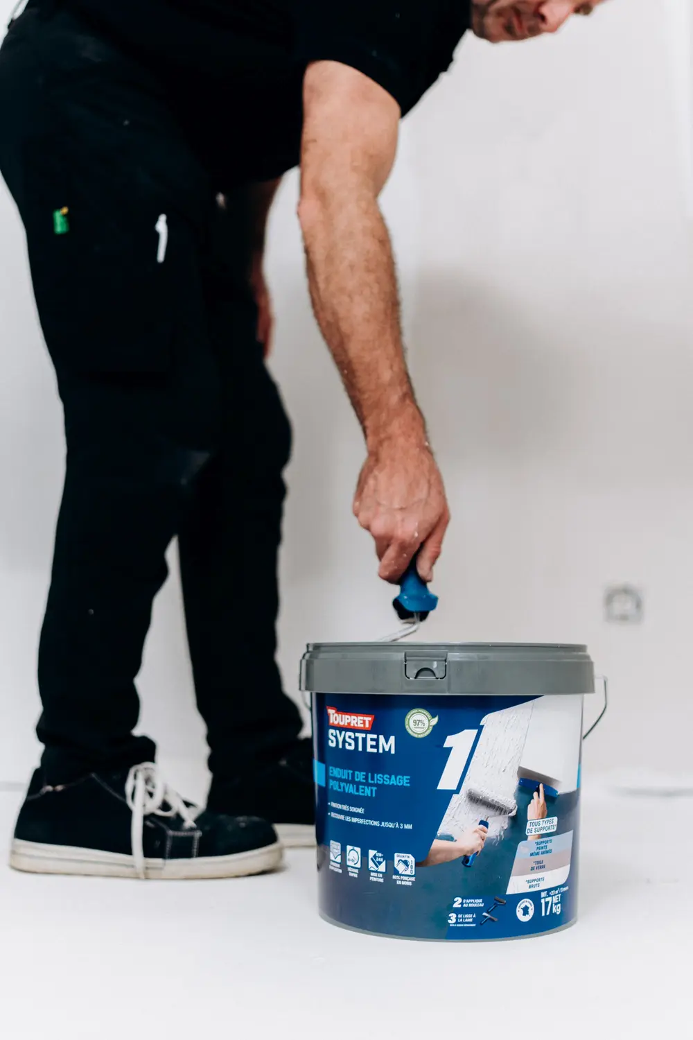 Gepatenteerde roller Toupret