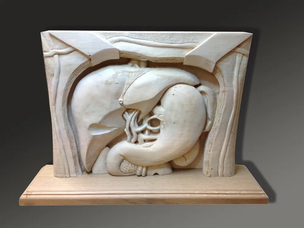 Un bas-relief créé pour Pirenne