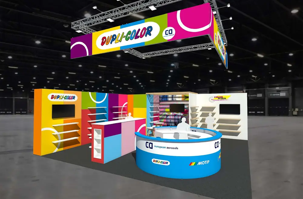 Beursstand Motip Kortrijk