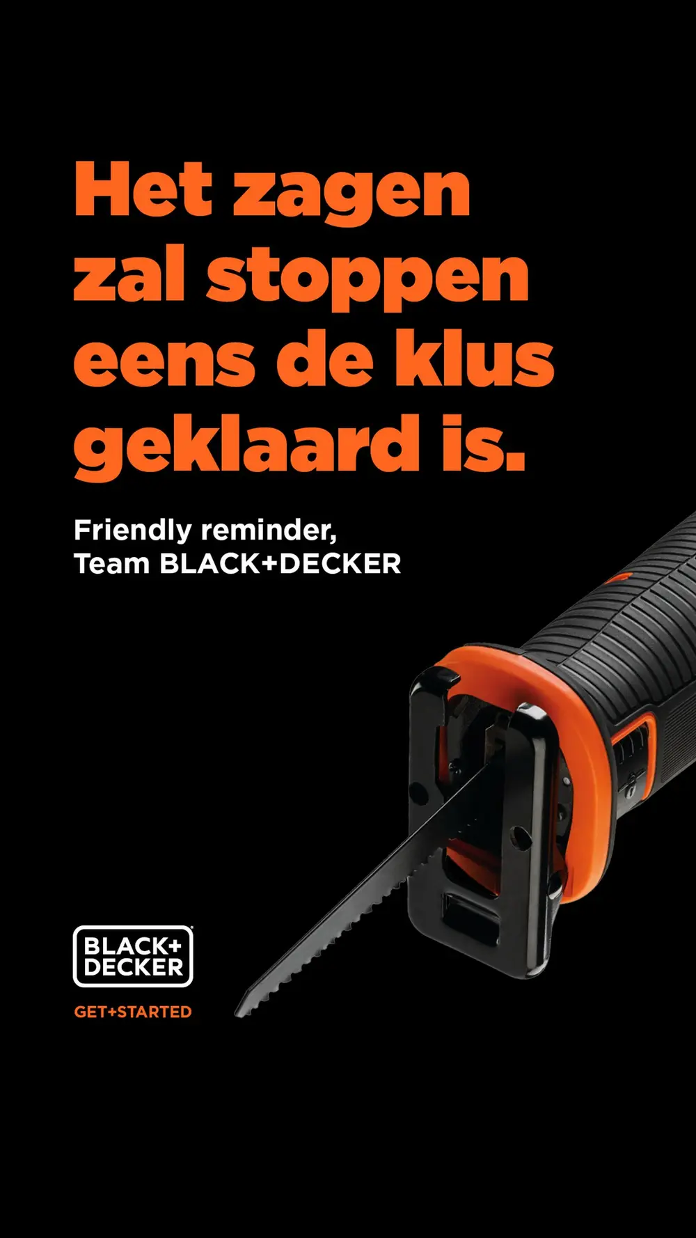 GET+STARTED met BLACK+DECKER 