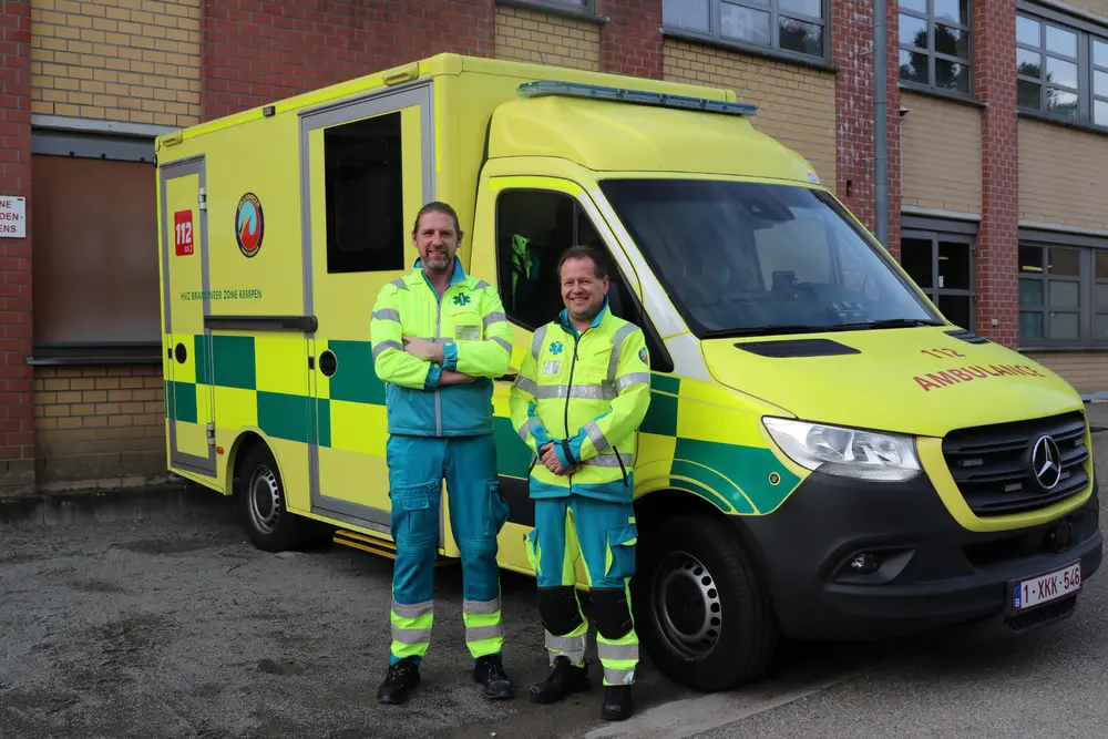 Versterket ziekenwagen Ziekenhuis Geel