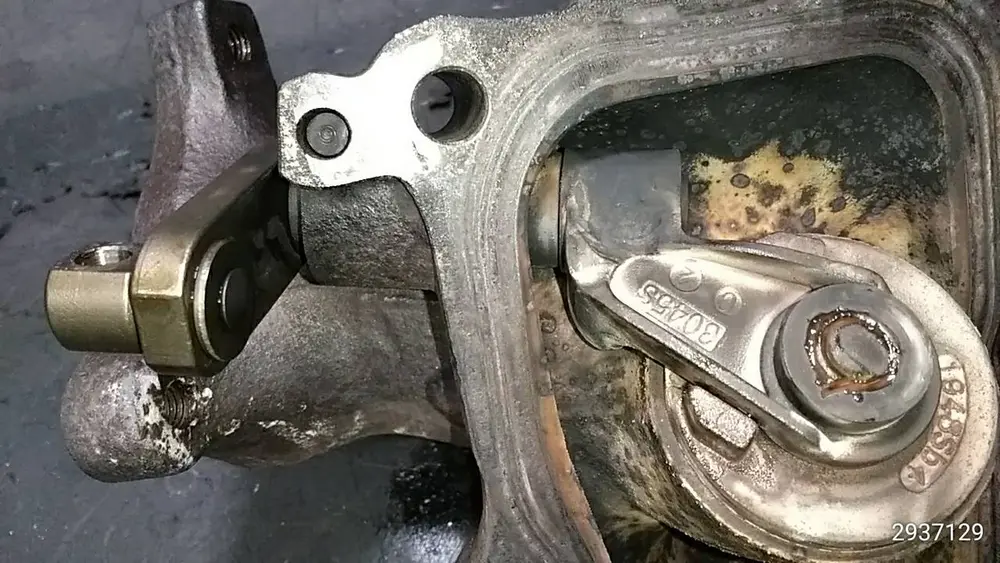 Dezelfde overmatige speling, gezien vanuit een andere hoek