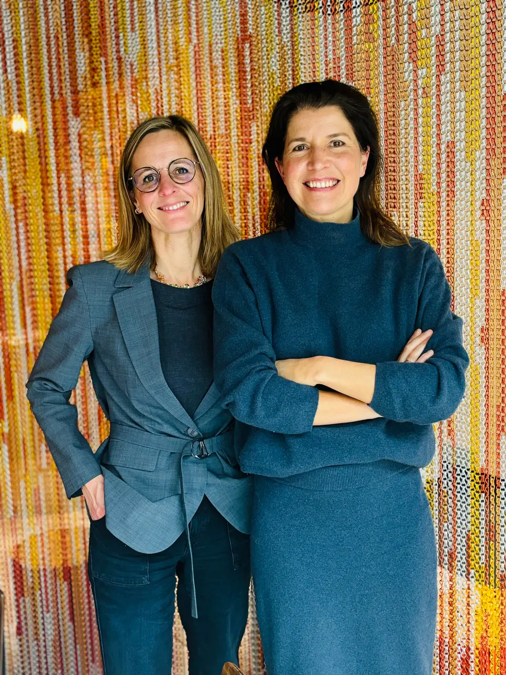 Frieda Gijbels en Valerie Van Peel