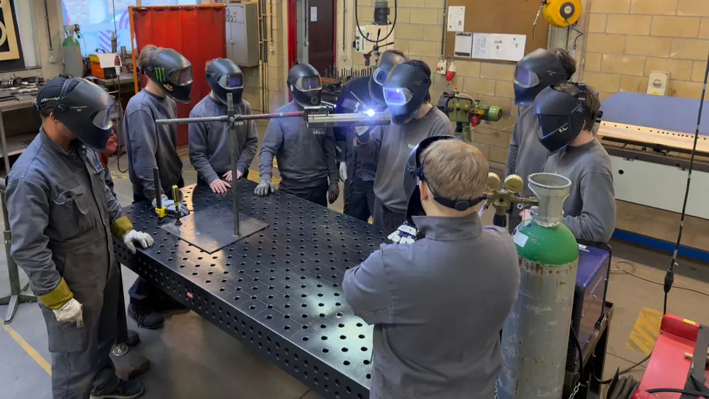 Dit schooljaar wordt gewerkt met 23 leerling-lassers en kan de campus rekenen op 25 stageplaatsen in de regio