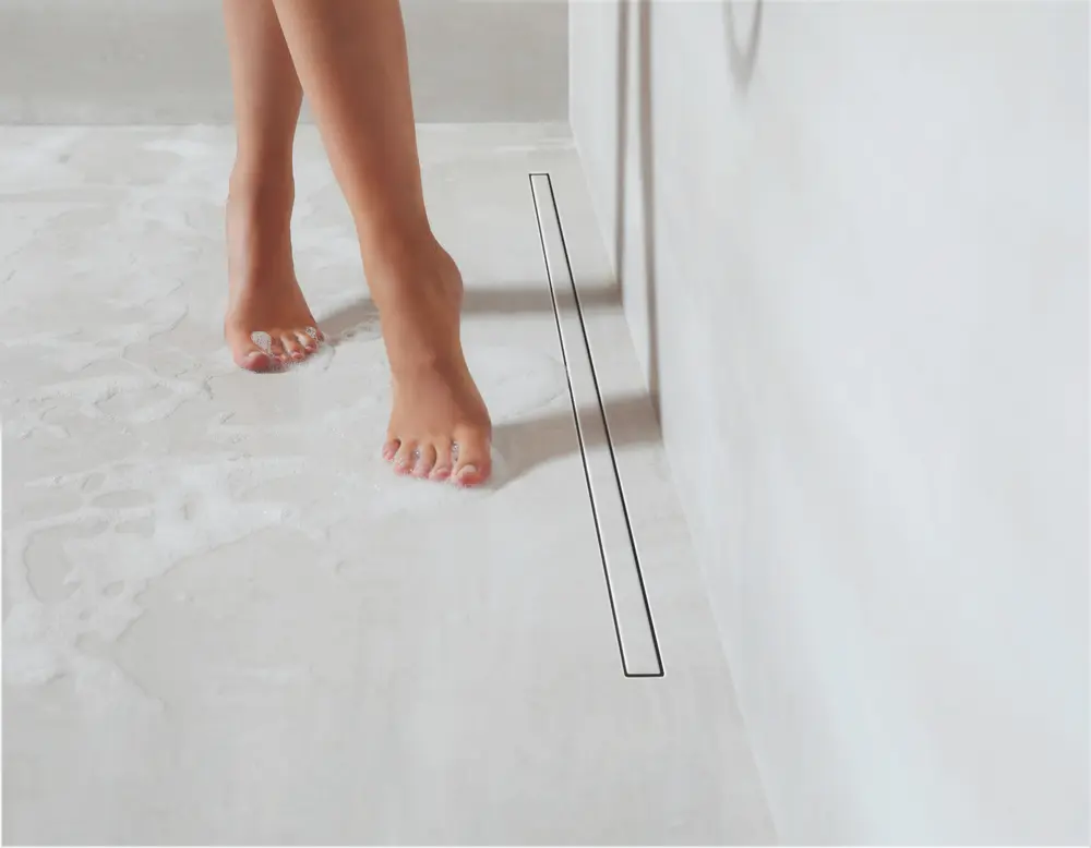 Microcement afvoergoten