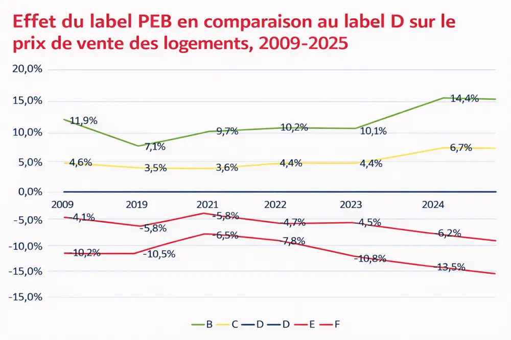 Effet du label PEB 
