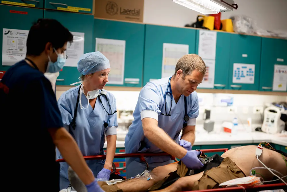 Trauma center Liège